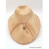 Pendentif Jaspe Faon oval Pendentifs pierres naturelles AW26.1