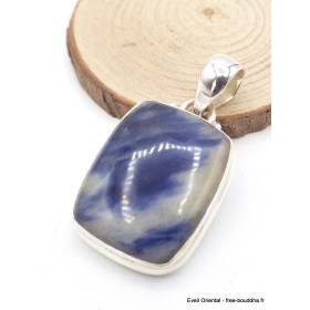 Pendentif Sodalite rectangulaire Pendentifs pierres naturelles GH5.1