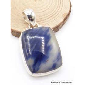 Pendentif Sodalite rectangulaire Pendentifs pierres naturelles GH5.1