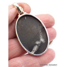 Gros Pendentif argent Chrysanthème Pendentifs pierres naturelles GH11