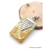 Pendentif en Variscite australienne motif grappe Bijoux en Variscite AB37