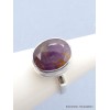 Bague en Cacochynite Super Seven facettée taille 56 Bagues pierres naturelles PU101.10