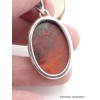 Pendentif en Cuprite Jaspe Sonora oval Bijoux en Jaspe AW30