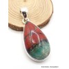 Pendentif en Cuprite Jaspe Sonora forme goutte Bijoux en Jaspe AW30.1