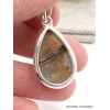 Pendentif Calcite Luminaire forme goutte Pendentifs pierres naturelles AW33