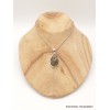 Pendentif Calcite Luminaire forme goutte Pendentifs pierres naturelles AW33