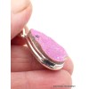 Pendentif Oxyde de Cobalt forme goutte Pendentifs pierres naturelles AW37.1