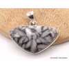 Pendentif Pinolite triangulaire Pendentifs pierres naturelles AW52.1