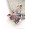 Pendentif Quartz Bismuth réticulé laboratoire Pendentifs pierres naturelles AW53