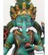 Statuette Ganesh peinte à la main 21 cm Statuettes Bouddhistes GANESH4