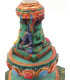 Stupa tibétain 4 Buddhas 15 cm Objets rituels bouddhistes STUPAN8
