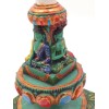 Stupa tibétain 4 Buddhas 15 cm Objets rituels bouddhistes STUPAN8