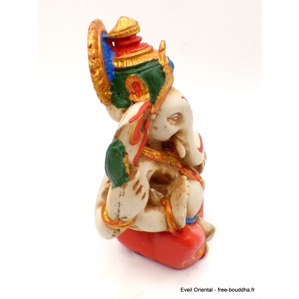 Statuette Ganesh en résine 12 cm Objets Ganesh STA75.2