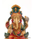 Statuette Ganesh rouge assis Statuettes Bouddhistes STAGAN3