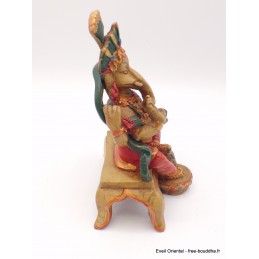 Statuette Ganesh rouge assis Statuettes Bouddhistes STAGAN3