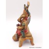 Statuette Ganesh rouge assis Statuettes Bouddhistes STAGAN3
