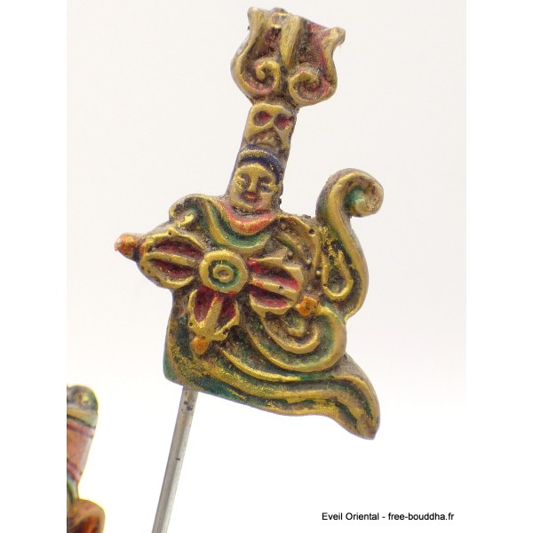 Statuette bouddhiste Guru Rinpoche 16 cm Statuettes Bouddhistes GURU1