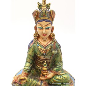 Statuette bouddhiste Guru Rinpoche 16 cm Objets rituels bouddhistes GURU1