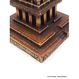 Statuette temple hindouiste Krishna 17 cm - Statuettes bouddhistes tibétaines artisanales