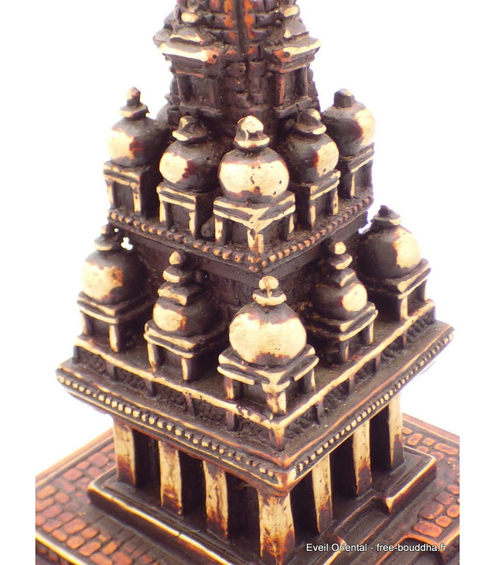 Statuette temple hindouiste Krishna 17 cm Stupas, temples tibétains KRIS1