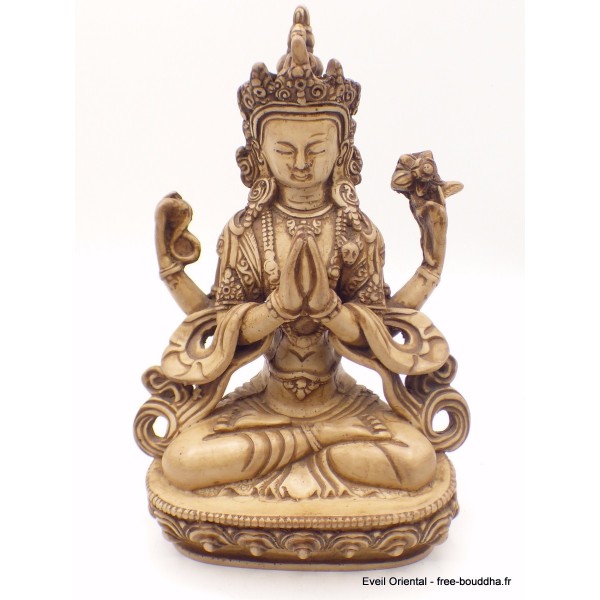 Statuette bouddhiste Chenrezi 20 cm Statuettes Bouddhistes CHEN3