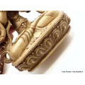 Statuette bouddhiste divinité Chenrezi 20 cm - Statuettes bouddhistes tibétaines artisanales