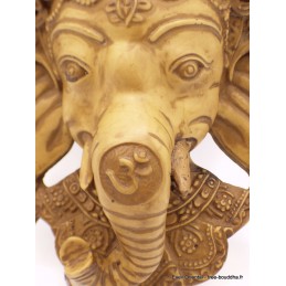 Petite statuette masque mural Ganesh 21 cm Objets Ganesh PGAN3