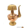 Bhumpa tibétain en cuivre avec plume 19 cm Objets rituels bouddhistes BHUM2