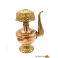 Bhumpa tibétain en cuivre avec plume 19 cm - Objets rituels bouddhistes