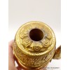 Bhumpa tibétain en cuivre avec plume 19 cm Objets rituels bouddhistes BHUM2