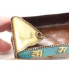 Porte encens tibétain cuivre et turquoise-ee Brûleurs et porte-encens NPE1