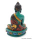 Statuette Bouddha en méditation résine verte Statuettes Bouddhistes BV1