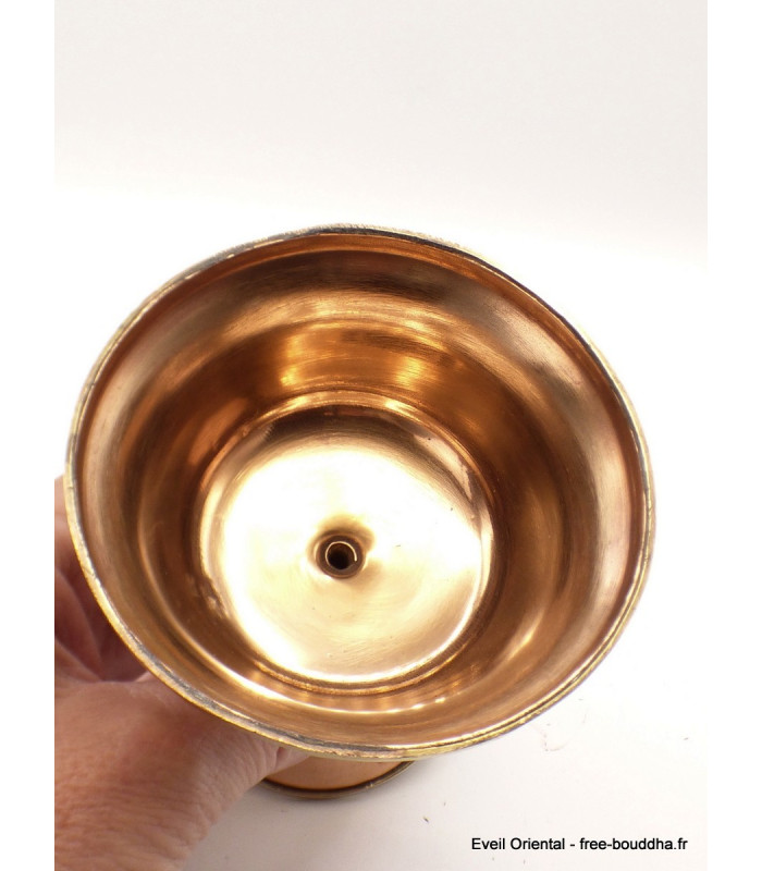 Lampe à beurre tibétaine 11 cm Lampe à beurre bouddhiste lamp32