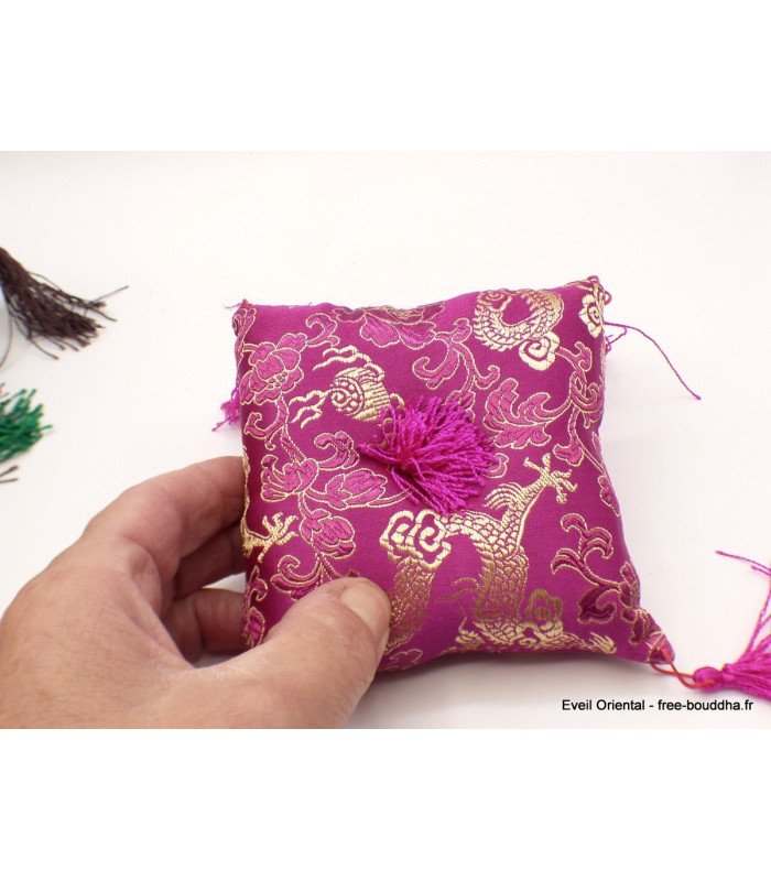 Coussin pour bol tibétain 10 cm Bols tibétains 7 métaux COUS3
