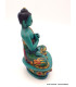 Statuette Bouddha en méditation peint à la main Statuettes Bouddhistes BV2