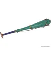 Radong Dungshen Trompette tibétaine et pierres naturelles - Instrument de musique Bouddhiste