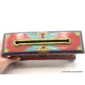 Exclusif brûleur d'encens bouddhiste serti de pierres - Porte-encens tibétains