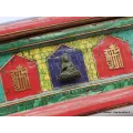 Exclusif brûleur d'encens bouddhiste serti de pierres - Porte-encens tibétains