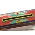 Exclusif brûleur d'encens bouddhiste serti de pierres - Porte-encens tibétains