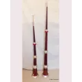 Trompette tibétaine de monastère 120 cm - Objets rituels bouddhistes