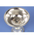 Lampe à beurre tibétaine 12 cm plaqué argent Lampe à beurre bouddhiste lamp33