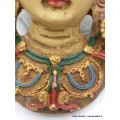 Statuette masque de Tara peinte à la main Statuettes Bouddhistes MATV4