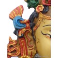 Statuette masque de Tara peinte à la main Statuettes Bouddhistes MATV4