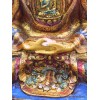 Statuette de Bouddha peinte or Statuettes Bouddhistes BOU15