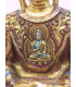 Statuette de Bouddha peinte or Statuettes Bouddhistes BOU15