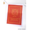 7 Drapeaux tibétains cartonnés 7 chakras Objets rituels bouddhistes DRACA1