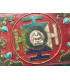 Boîte à bijoux bouddhiste look antique Artisanat tibétain bouddhiste BAT16