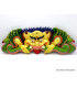Décoration murale en bois Mahakala Décoration tibétaine CHEP1