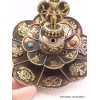 Brûleur d'encens tibétain Lotus Bouddha Thaï Brûleurs et porte-encens AA25.5