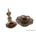 Brûleur d'encens tibétain Lotus Bouddha Thaï - Porte-encens tibétains